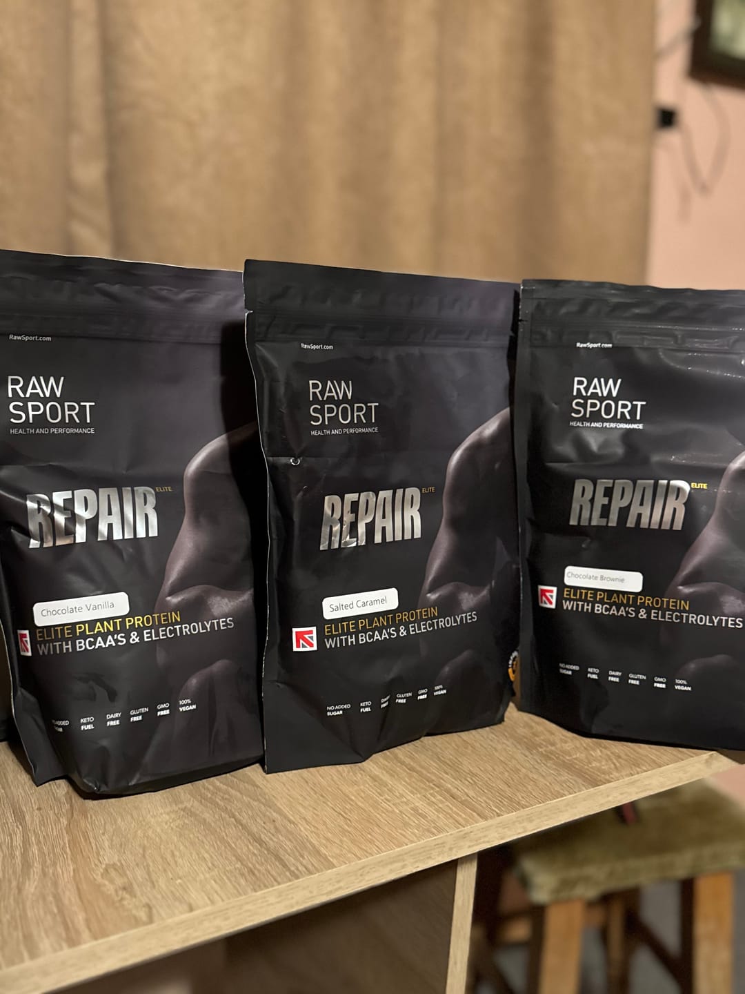 Customer photo review of Elite Repair Protein Powders