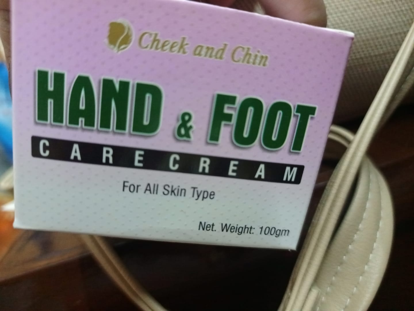 Customer photo review of Hand and Foot cream