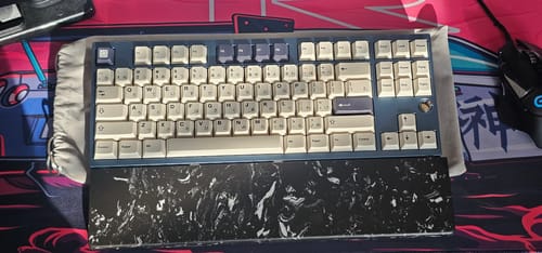 Customer photo review of Neo80 Cu Custom Mechanical Keyboard