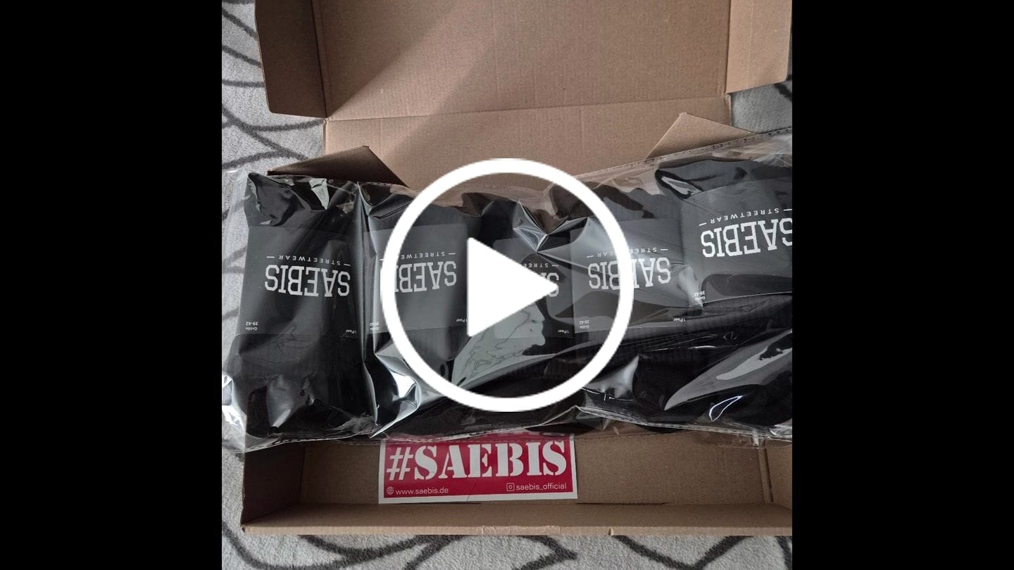 Customer video review of SAEBIS® 5er SET Sport Socken für Herren & Damen