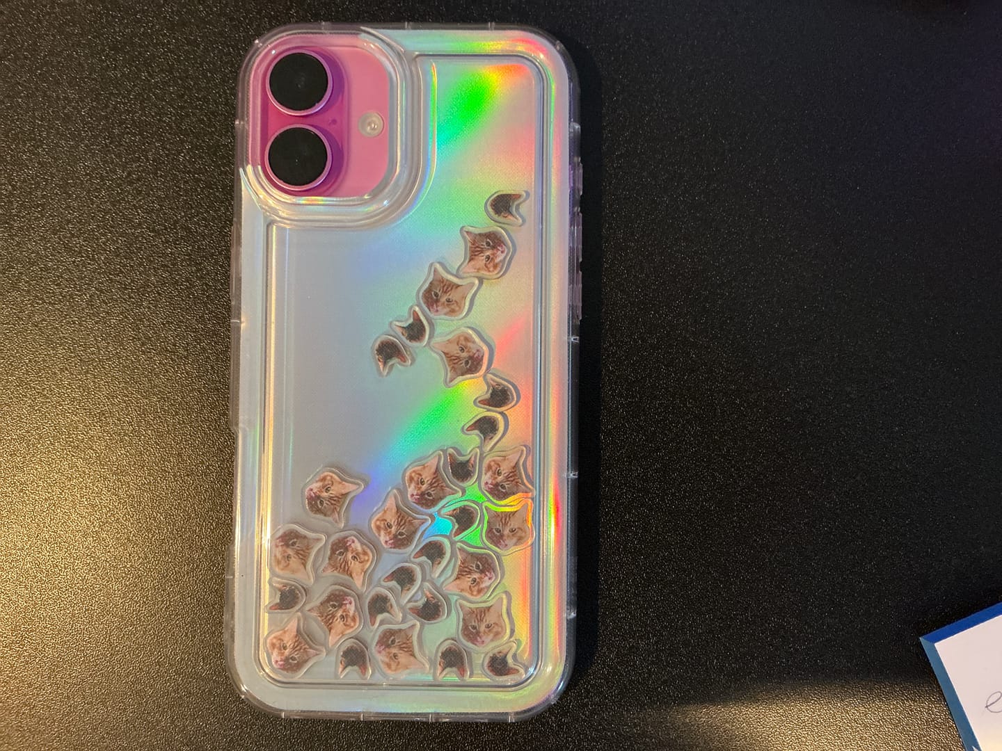 Customer photo review of Shaker Case™ with Custom Charms