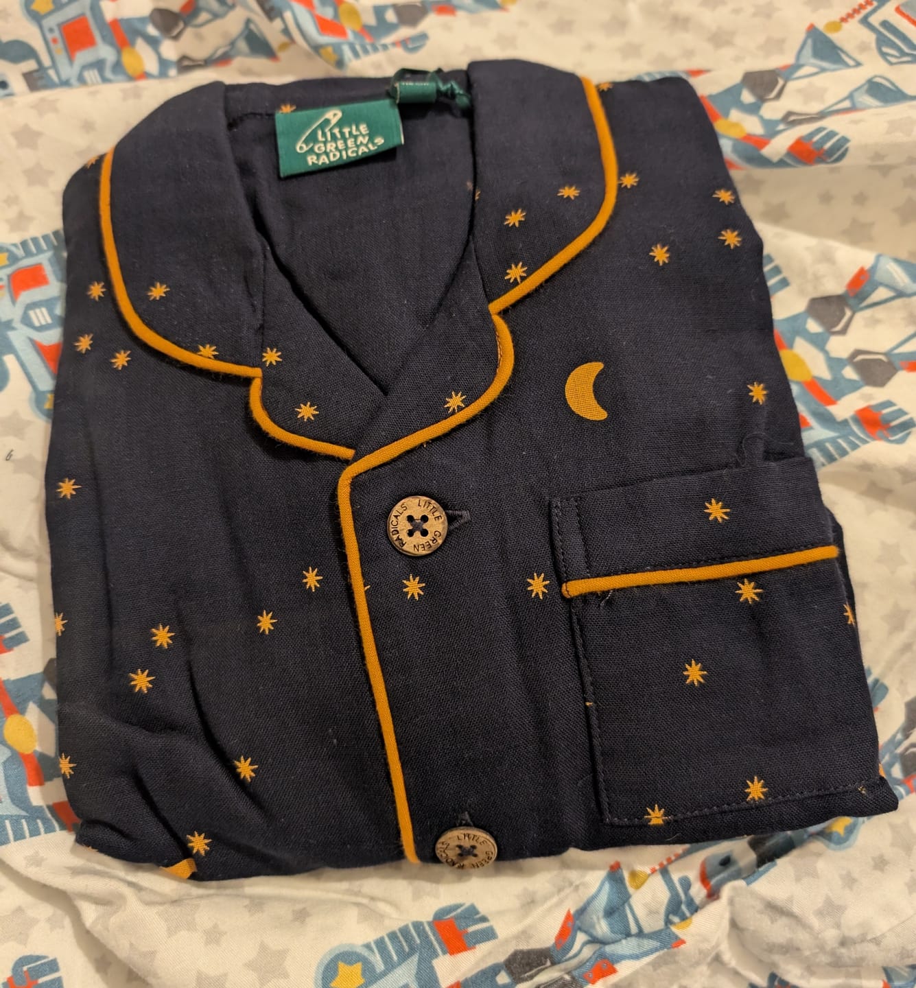 Customer photo review of Dark Night Classic Pyjamas