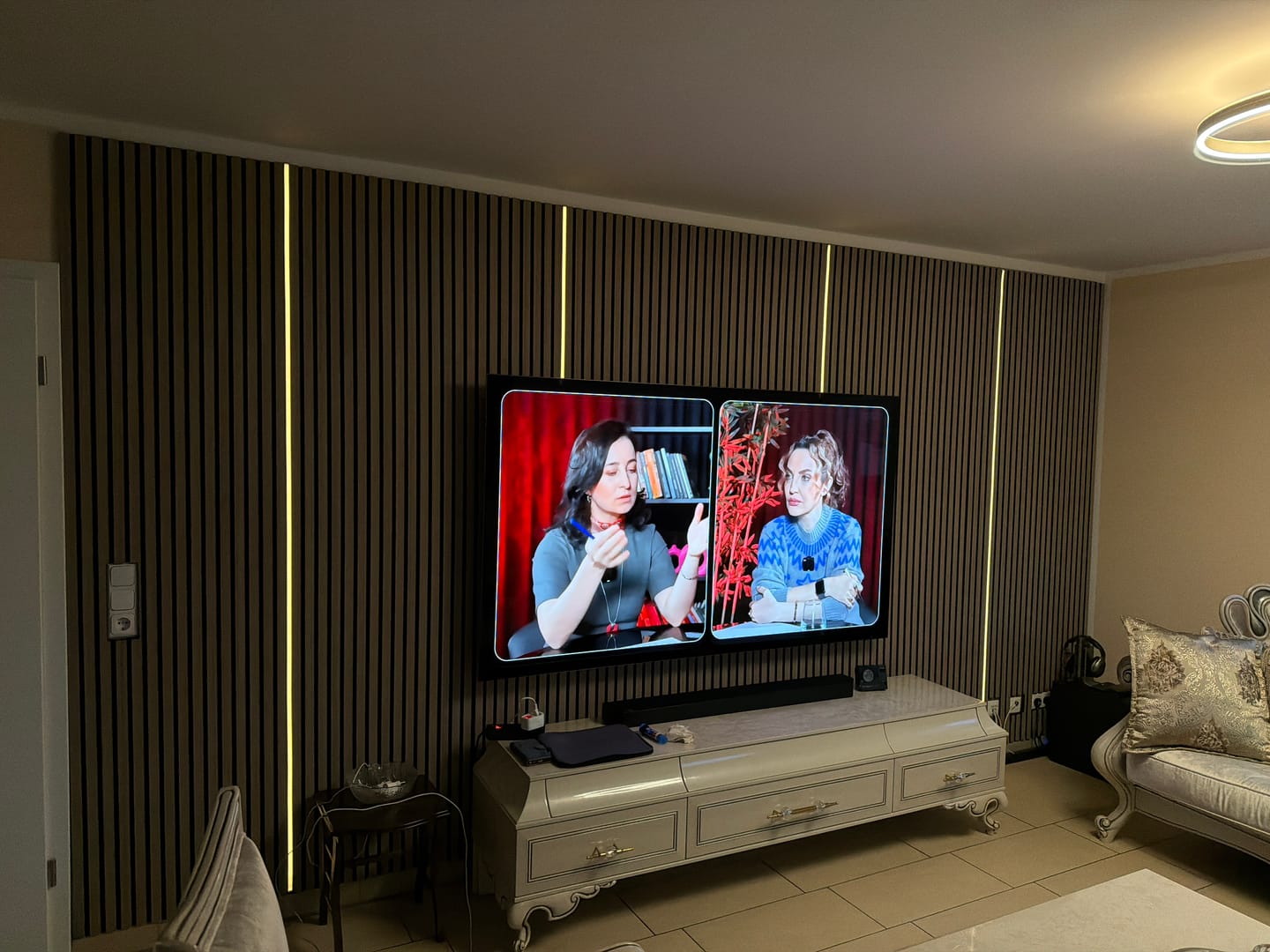 Customer photo review of Losse LED-strip 3000K – 300 cm