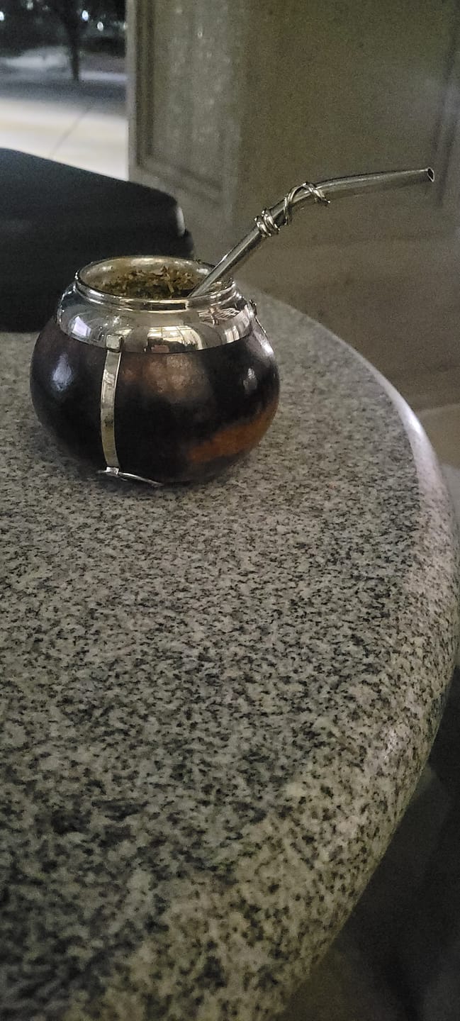 Customer photo review of Mate gourd with alpaca