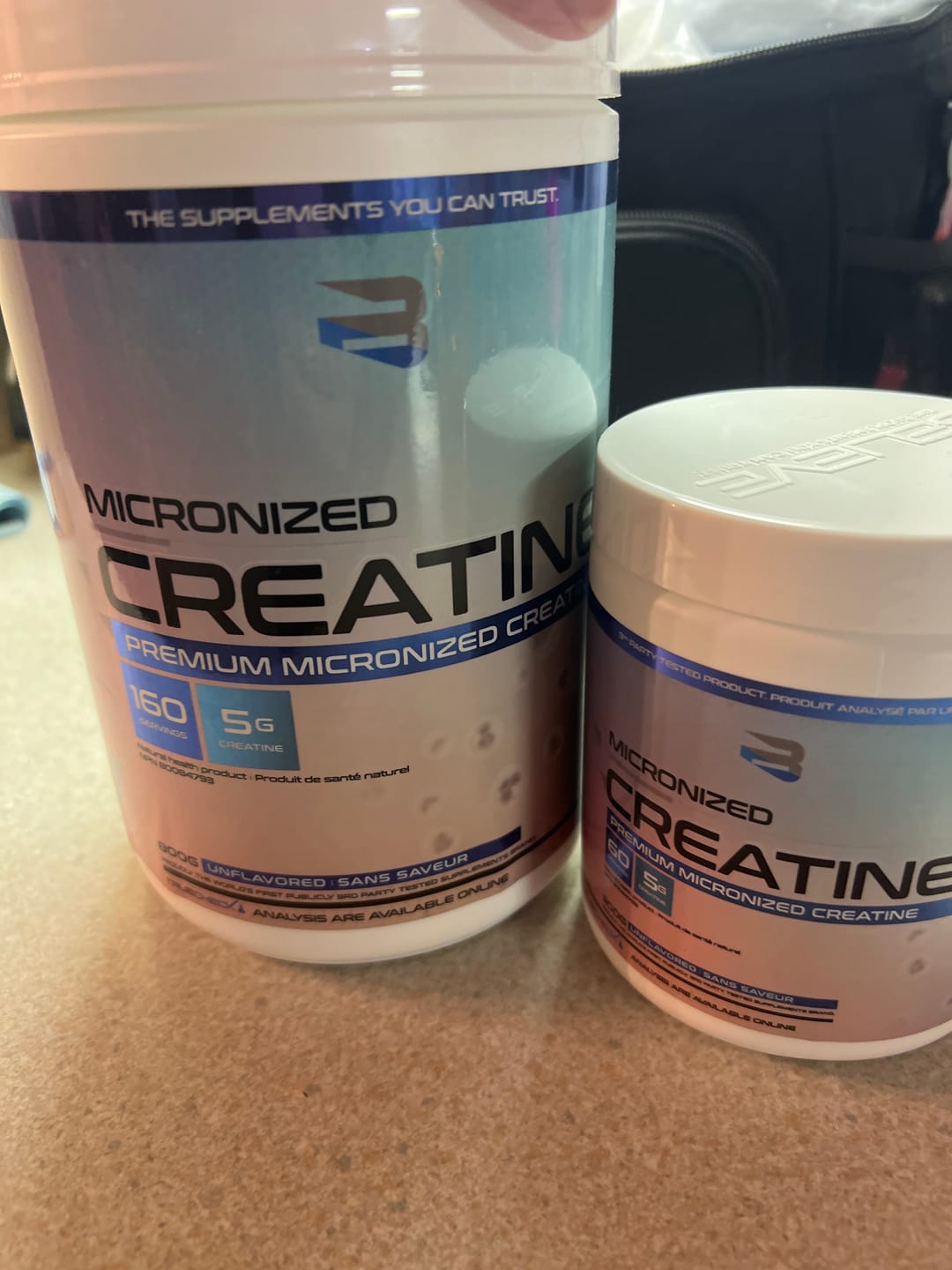 Customer photo review of Believe - Créatine Micronisée - 300g