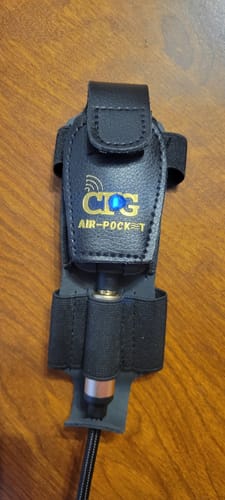 Customer photo review of Air-Pocket - Transmitter Holster + Extension Cable (For UHF-NEXUS, CF-80 & SonikSphere Wireless Systems)