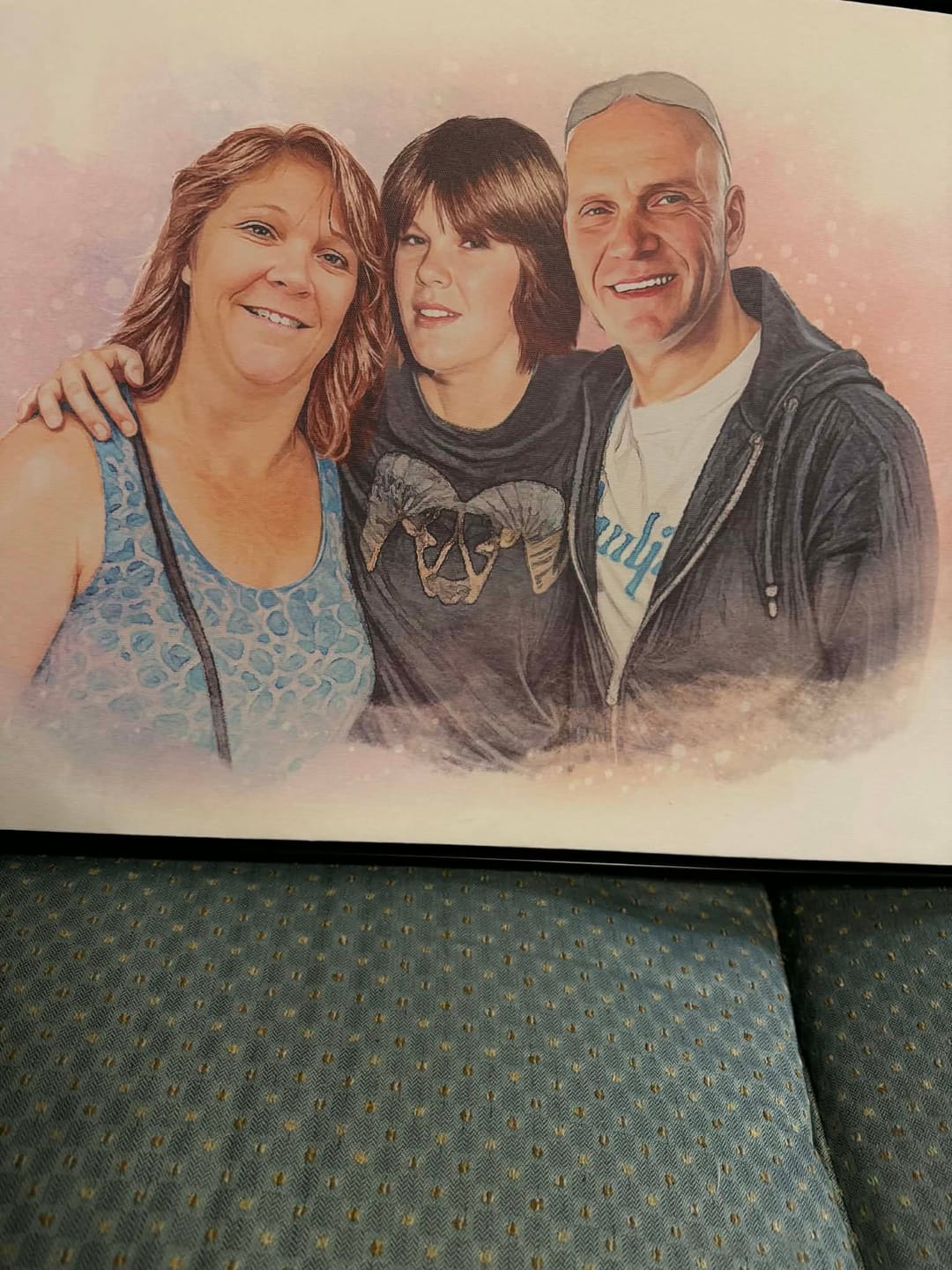 Customer photo review of Digital File Of Your Portrait