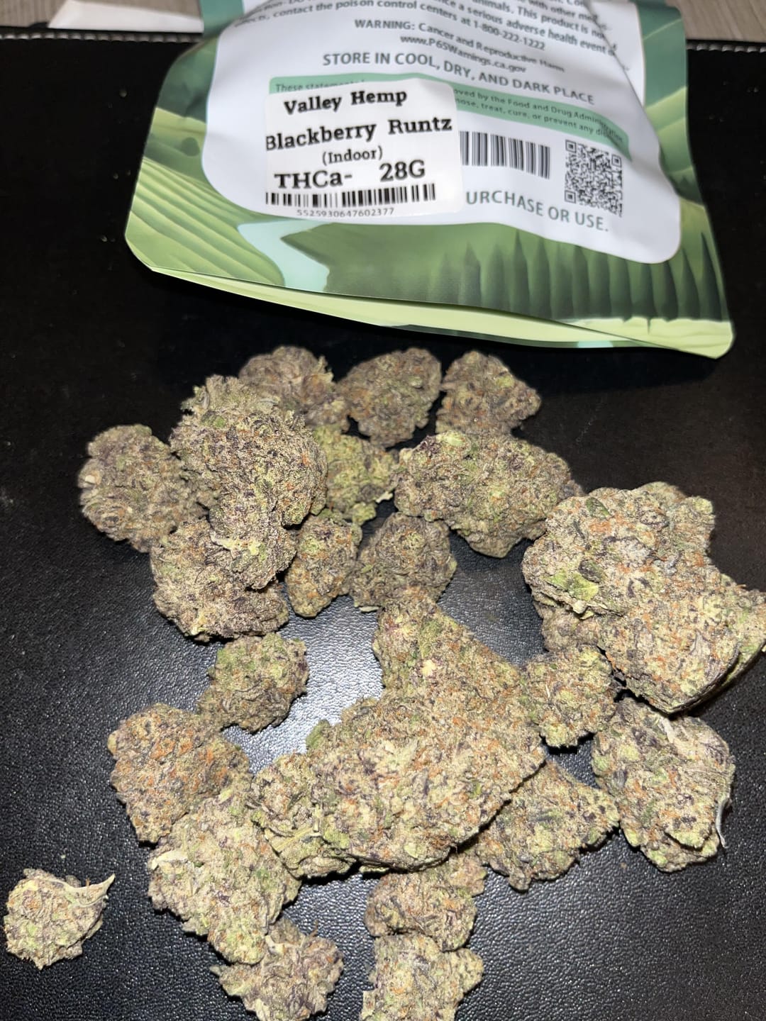 Customer photo review of Blackberry Runtz