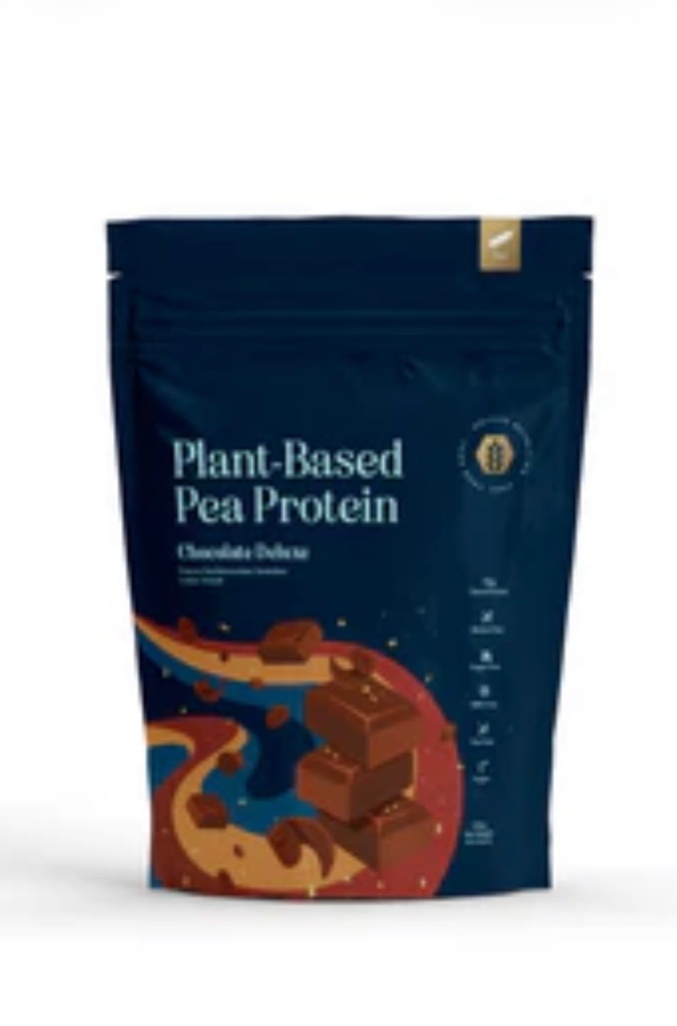 Customer photo review of (Sale) Pea Protein Isolate - Soluxe Chocolate Deluxe - (Short Expiry / Packaging Defect/ Old Packaging)