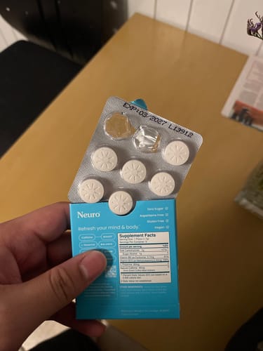 Customer photo review of Energy & Focus Gum