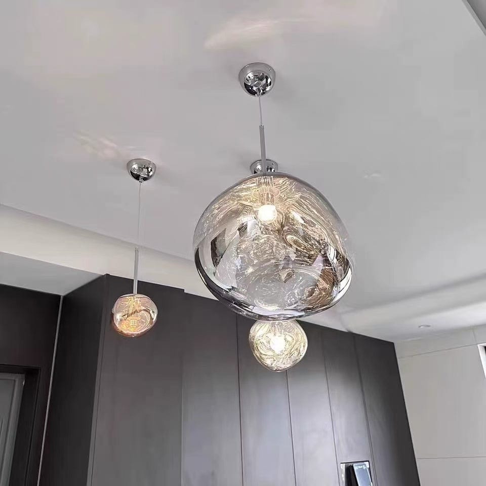 Customer photo review of Tambora Lava Pendant Light, Bulb Version