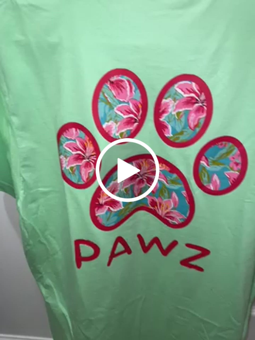 Customer video review of Tropical Punch (Adult Short Sleeve T-Shirt)