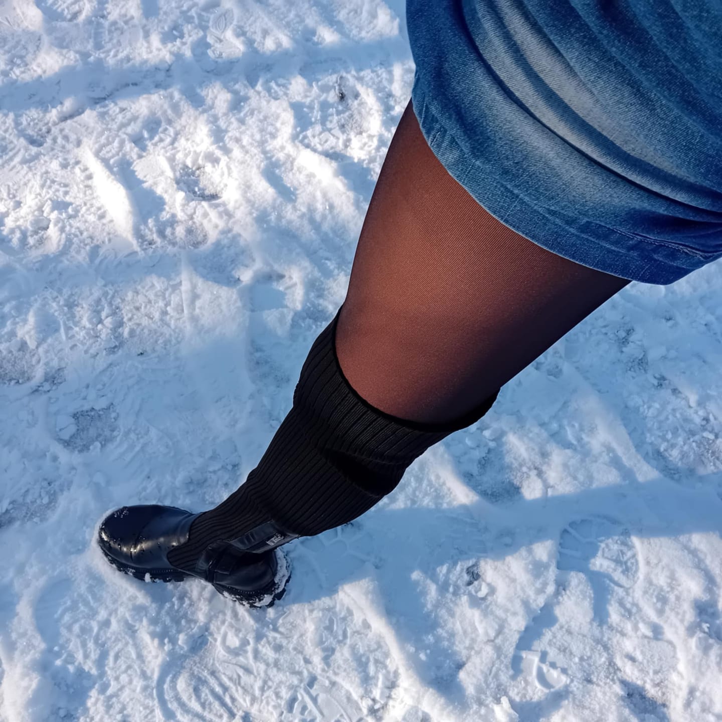 Customer photo review of Collants Thermiques