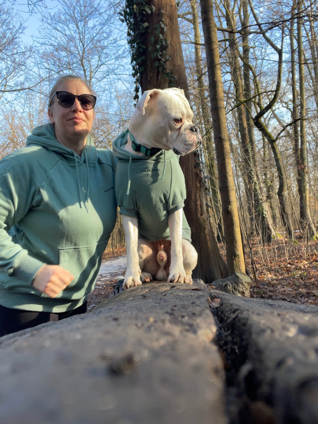 Customer photo review of Essential Human Hoodies