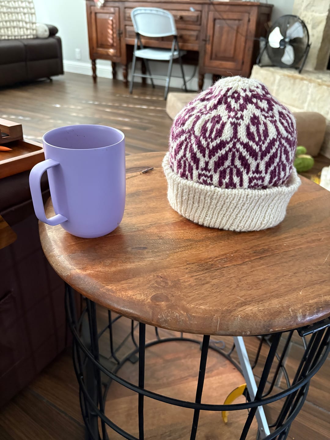 Customer photo review of Roots: Aubergine
