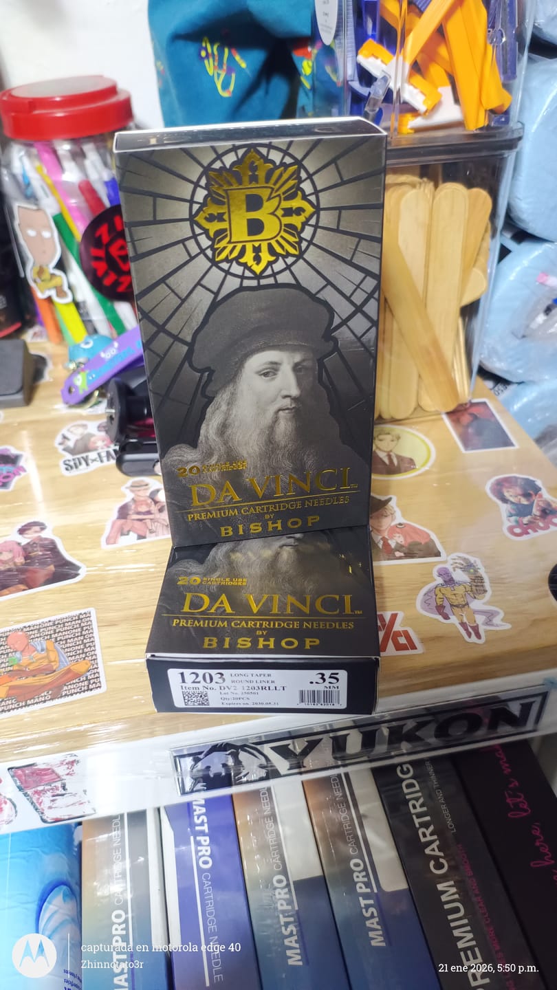Customer photo review of Da Vinci V2 | Cartucho Round Liner