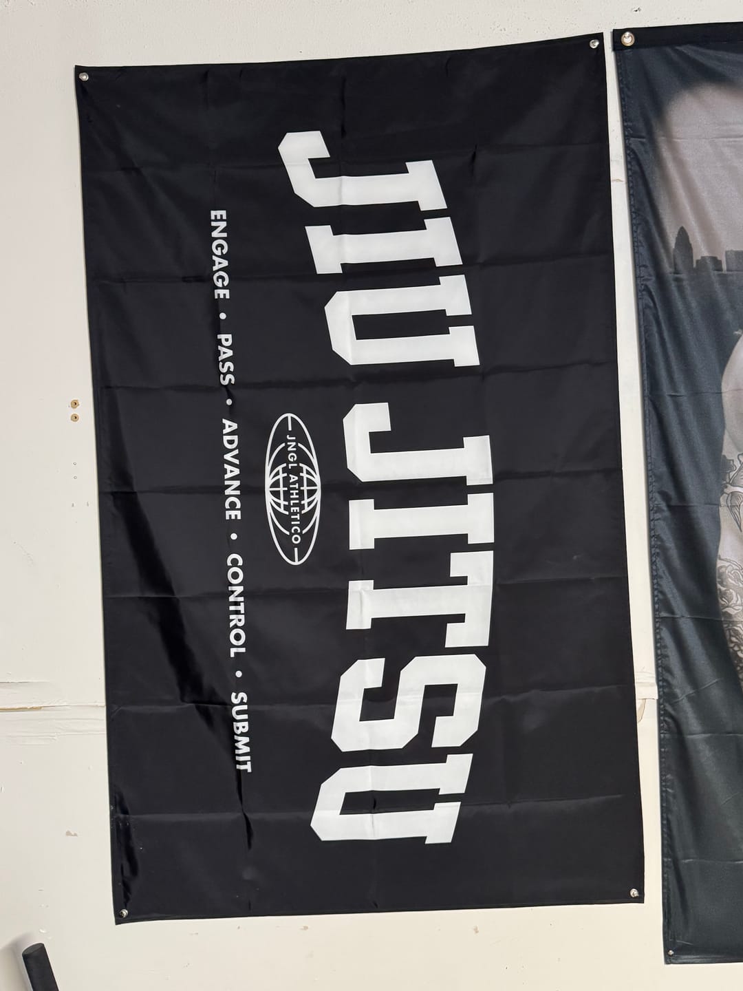 Customer photo review of Jiu Jitsu Flag