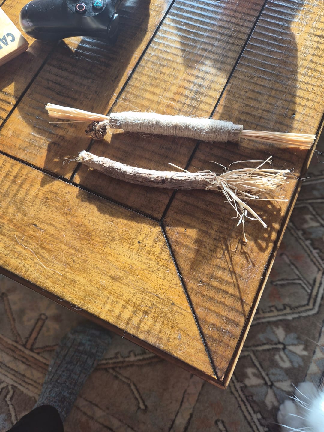Customer photo review of RYERCAT Silvervine Cat Dental Sticks (Canada)
