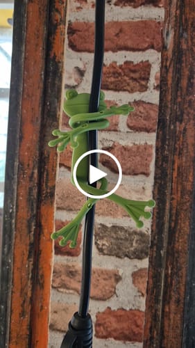 Customer video review of Mamie-Frog® - Le Tuteur qui sourit à vos plantes