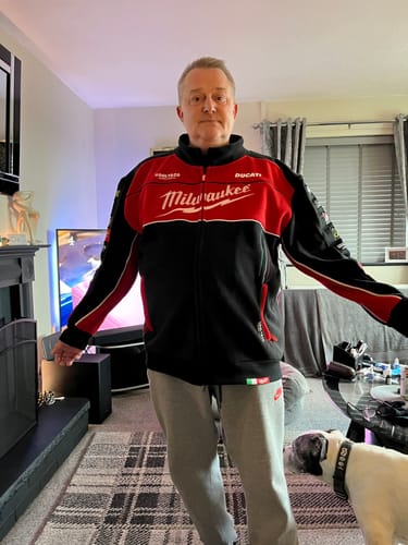 Customer photo review of Milwaukee Tools® x DUCATI® Teamwear Track Jacket
