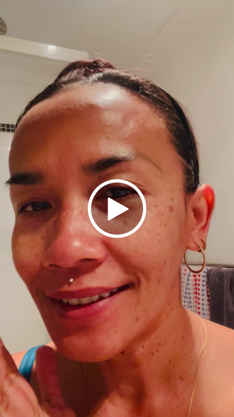 Customer video review of The Naked Skin™ Collagen Overnight Wrapping Mask