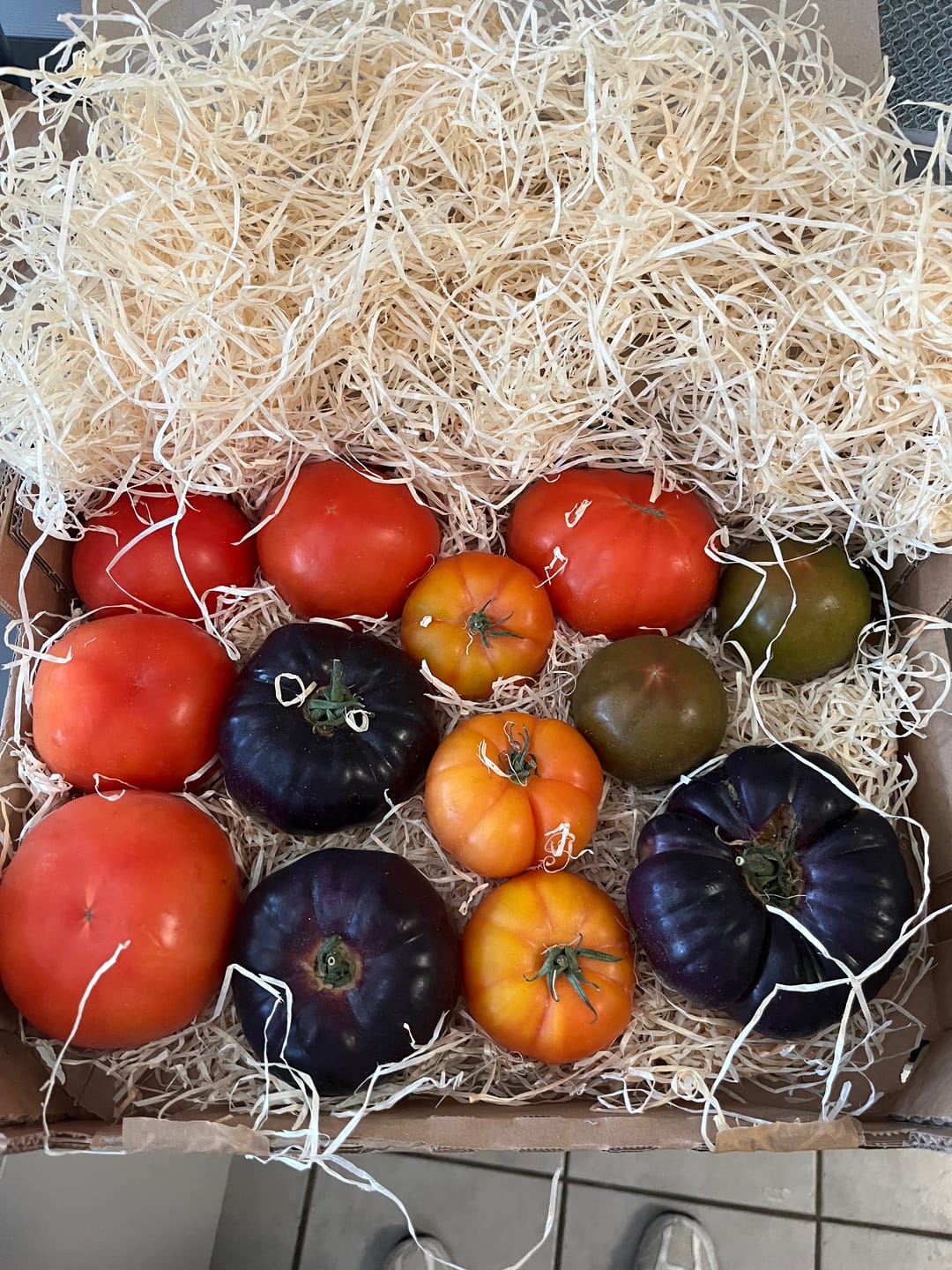 Customer photo review of Tomaten Mix von Julian Sonderaktion % 3kg Box