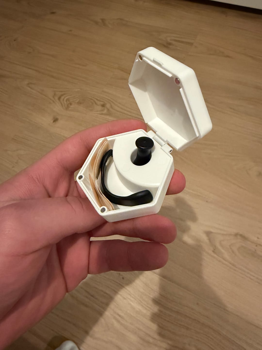 Customer photo review of Magnetic Nose Strip - Starter Kit