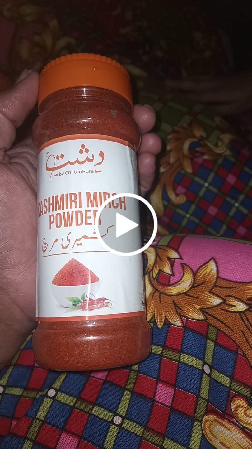 Customer video review of Kashmiri Laal Mirch - Vibrant Color , Mild Heat , Perfect Spice