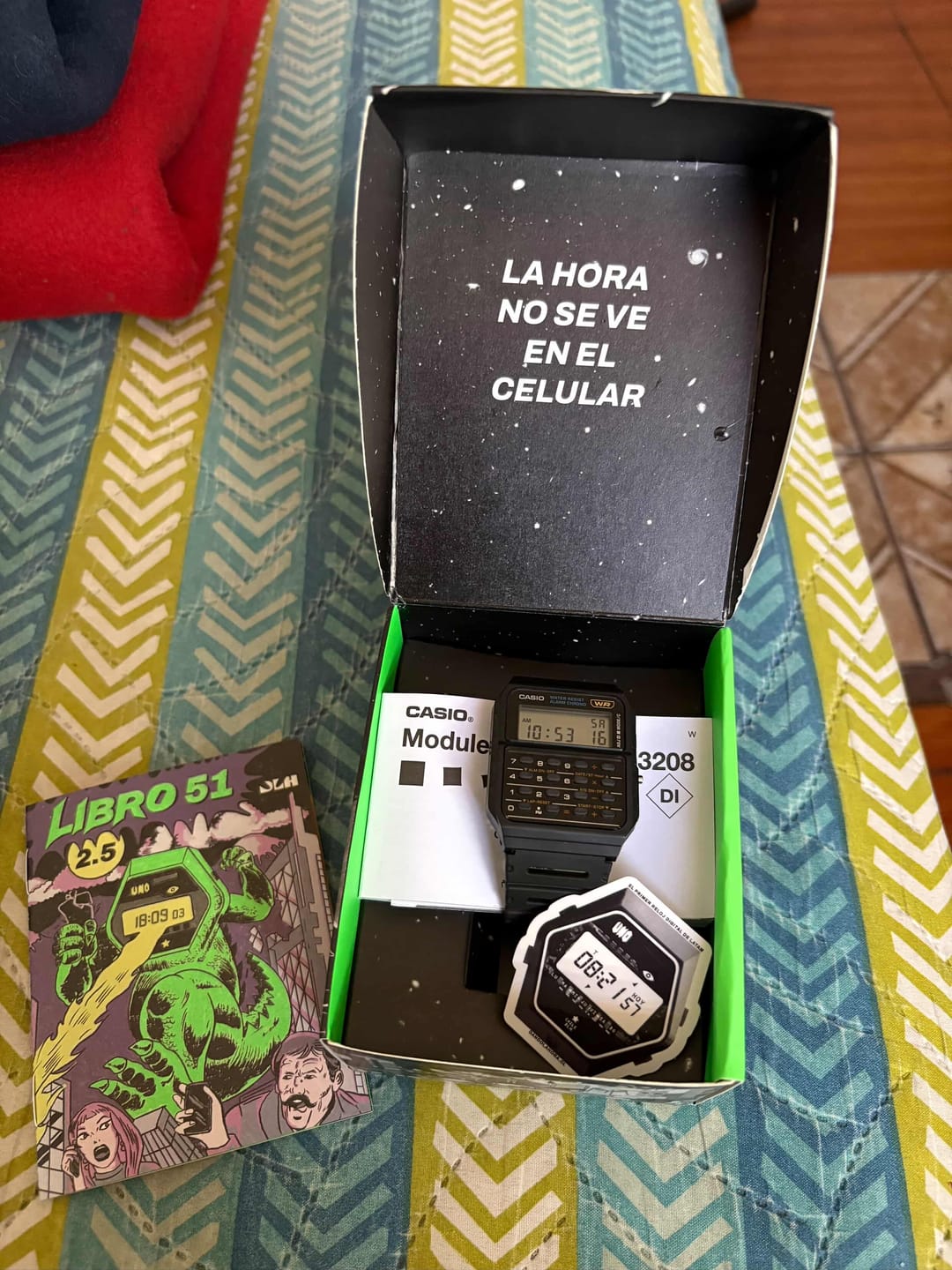 Customer photo review of Reloj Calculadora Casio Vintage CA-53W-1Z Negro
