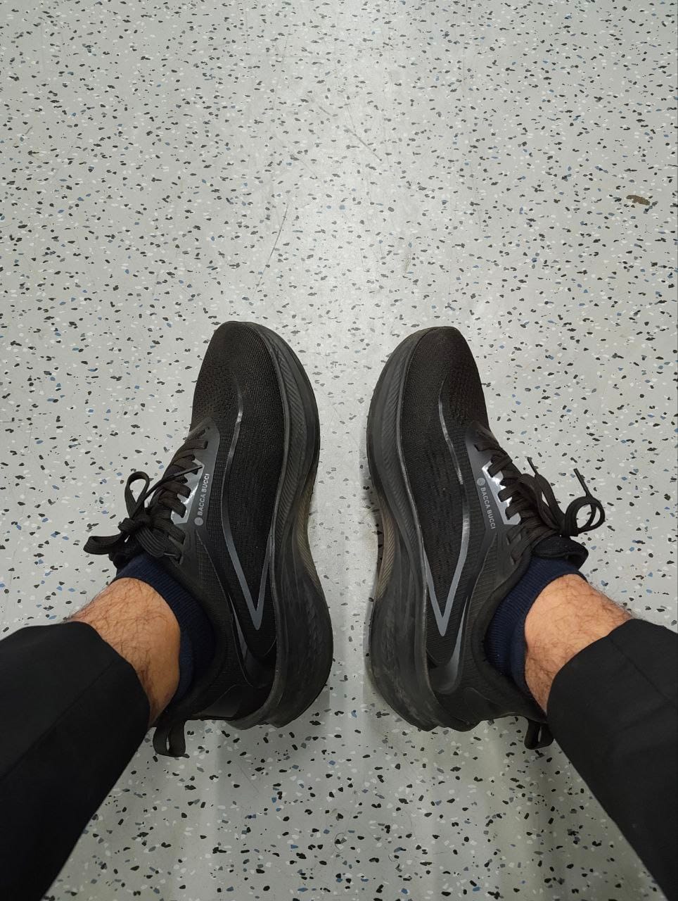 Customer photo review of Bacca Bucci Zephyr – All-Day Comfort Running & Training Shoes