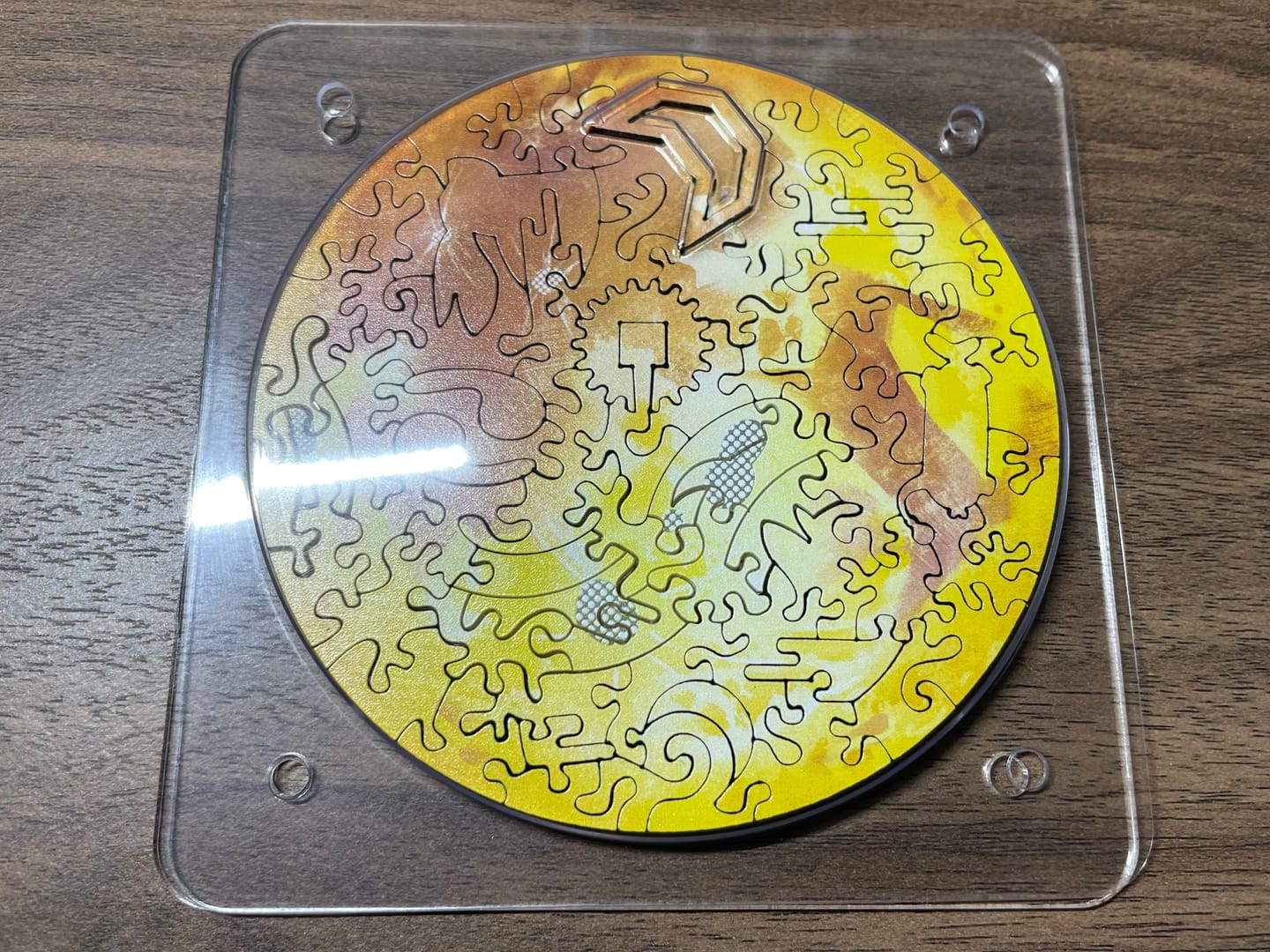 Customer photo review of 宇宙の破片 MOON 月と専用フレームセット【1月入庫分予約】