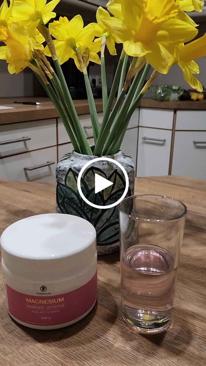Customer video review of Ionisches Magnesium **Himbeer-Zitrone** 250g Dose