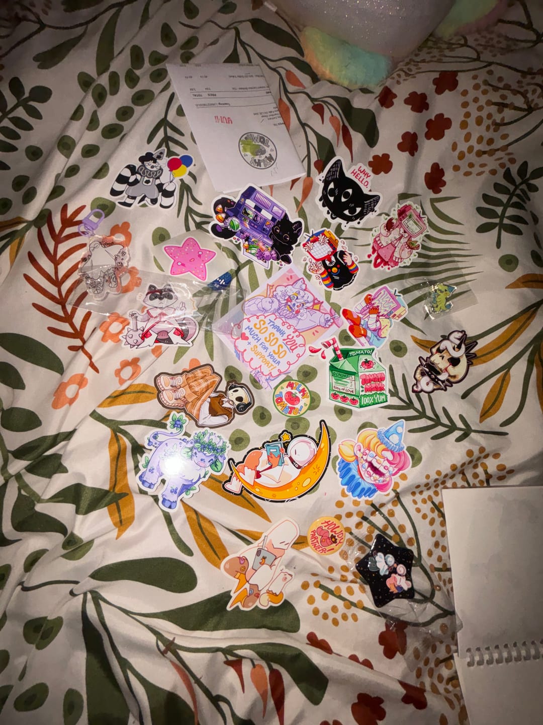 Customer photo review of Halloween Instant Camera Stickers