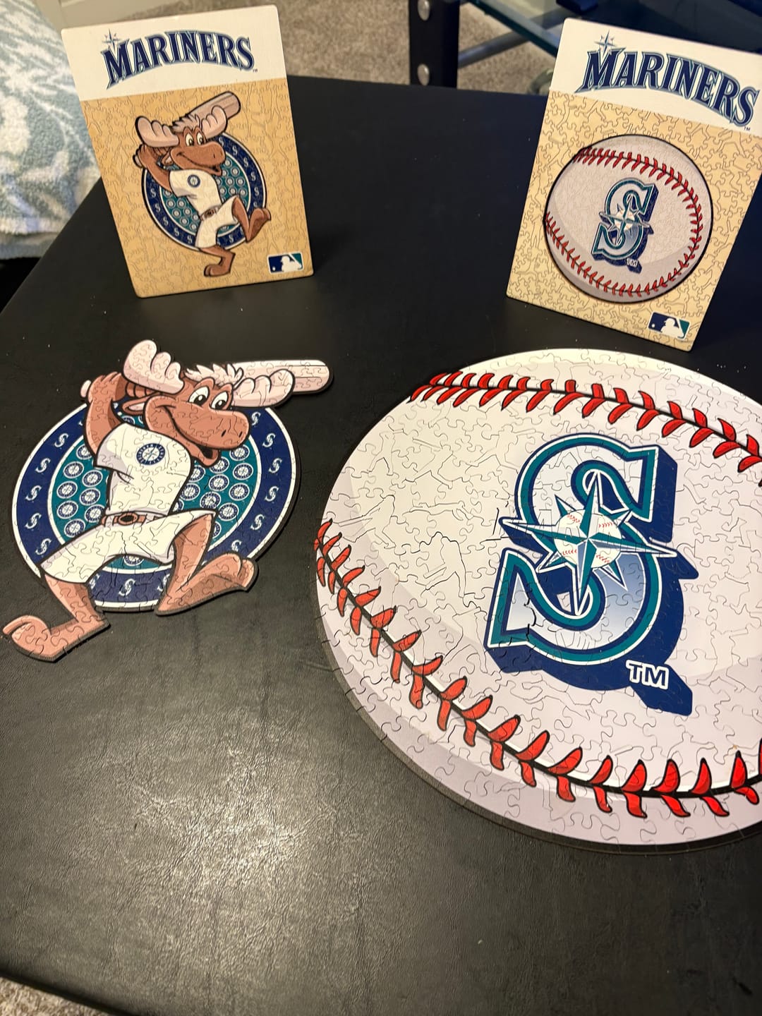 Customer photo review of Seattle Mariners™ - Wooden Puzzle