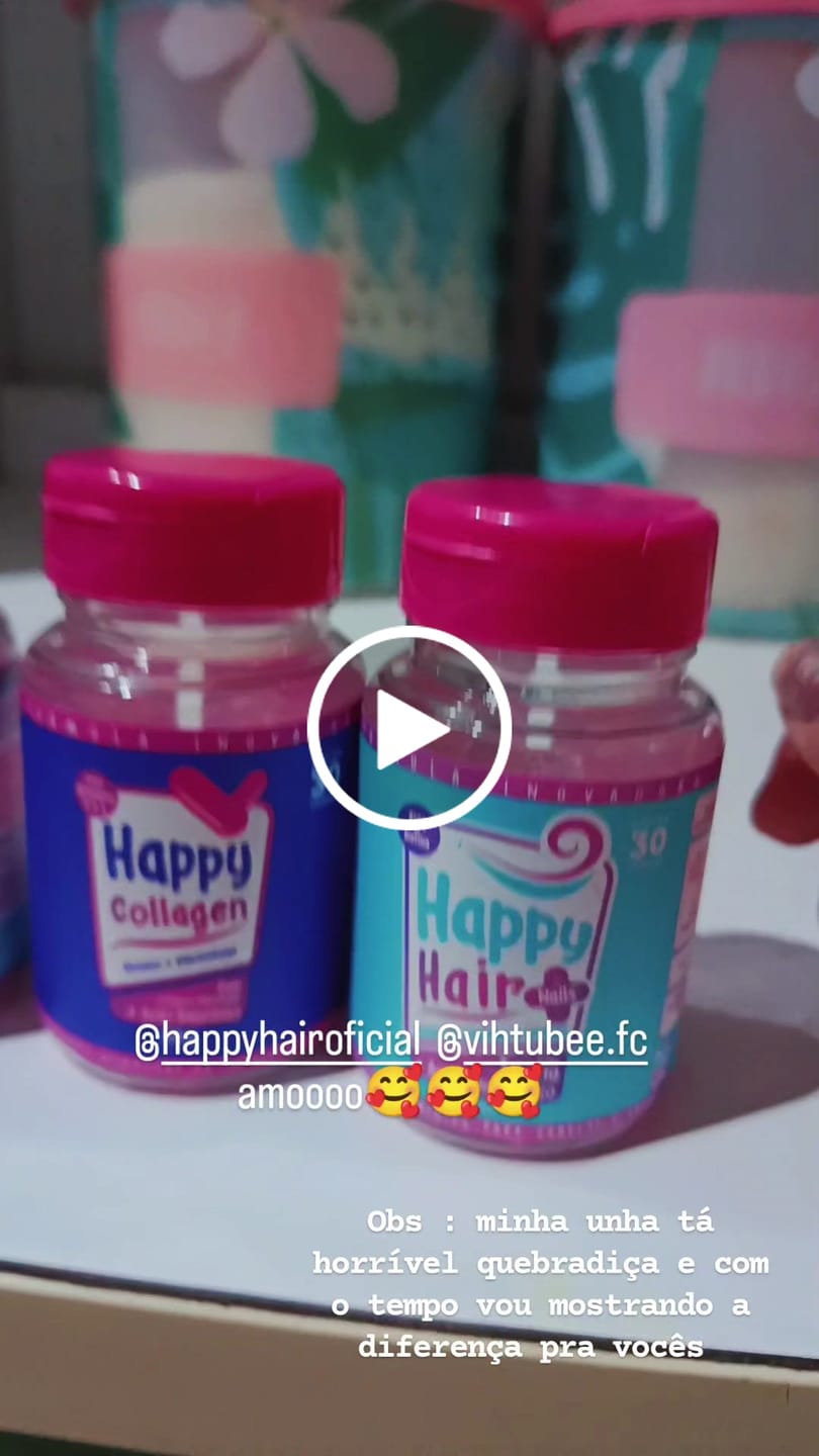 Customer video review of Happy Hair 3 Potes Black Friday