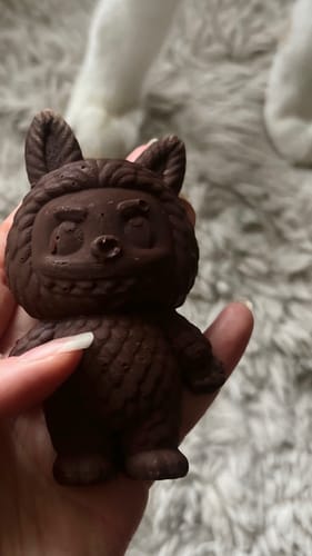 Customer photo review of Vegan Labubu Dubai Pistachio Knafeh Chocolate