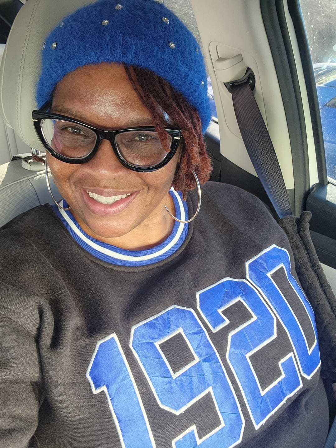 Customer photo review of Zeta Phi Beta - sweatshirt