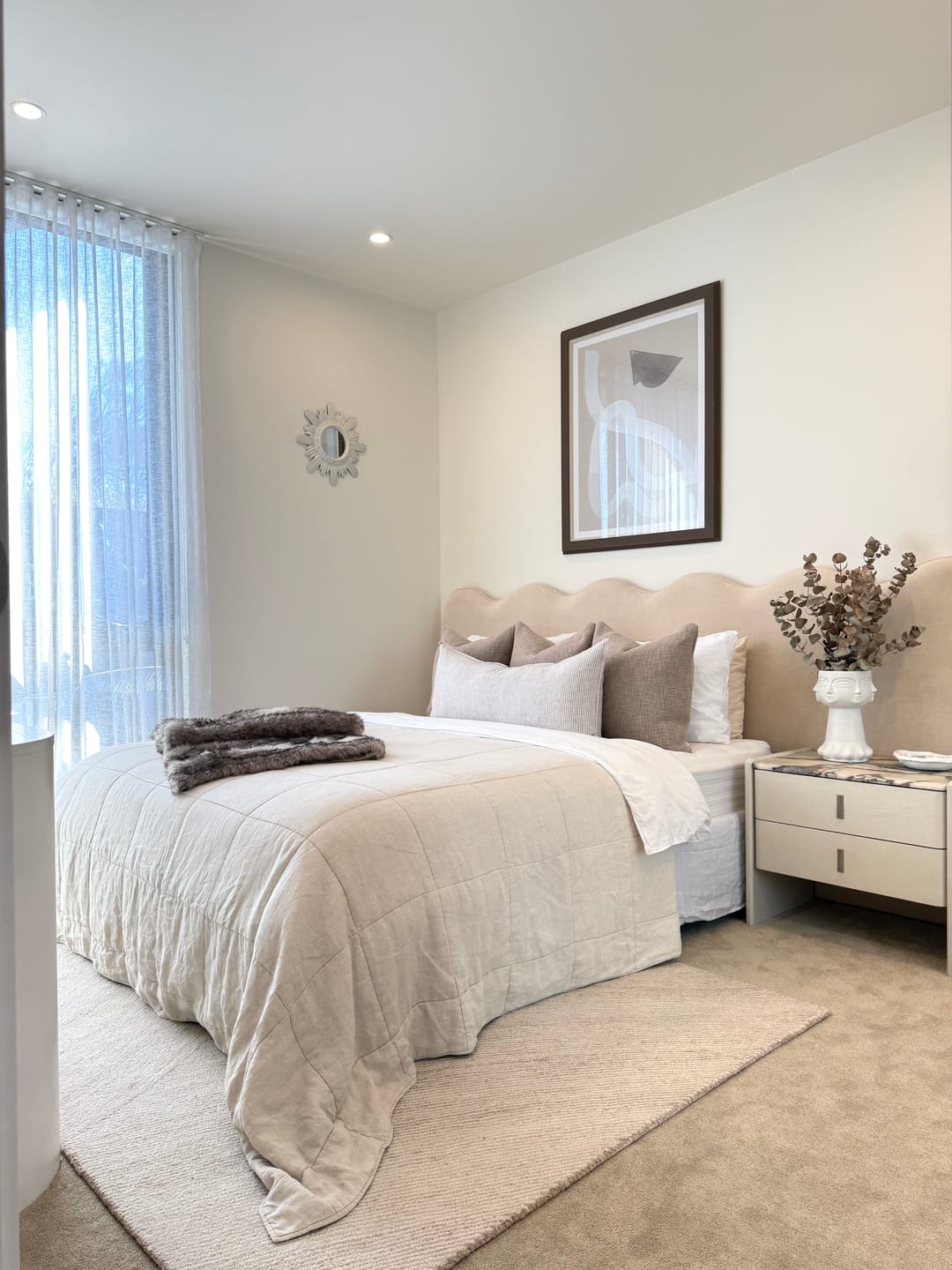 Customer photo review of Diva Beige Rug