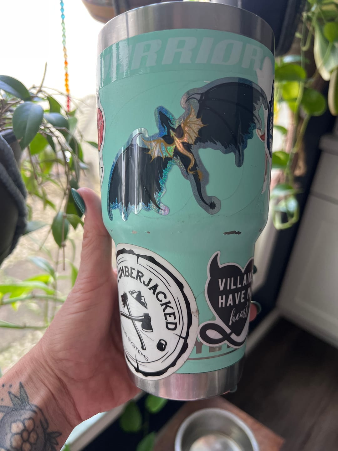 Customer photo review of Violets Relic Glitter Sticker
