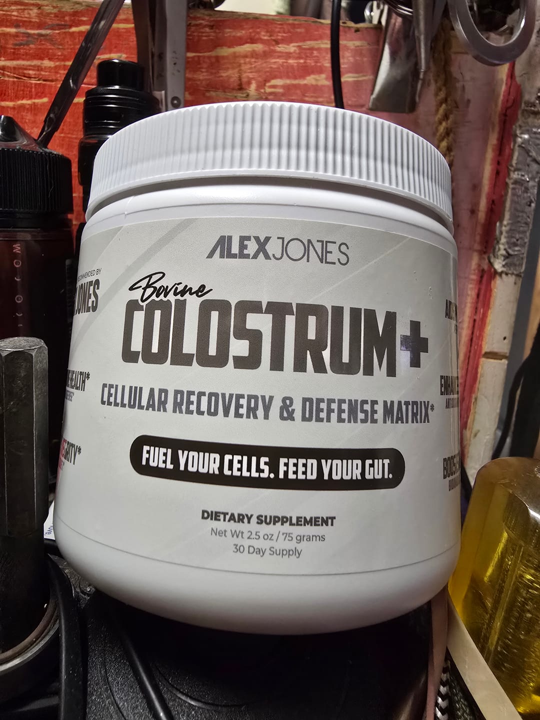 Customer photo review of Bovine Colostrum+ - Cellular Recovery & Defense Matrix