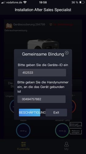 Customer photo review of Nordkapp™ Remote Control for Air heater (GSM)