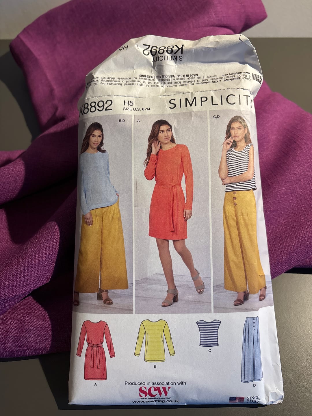 Customer photo review of Special Offer Linen Look Polyester Fabric