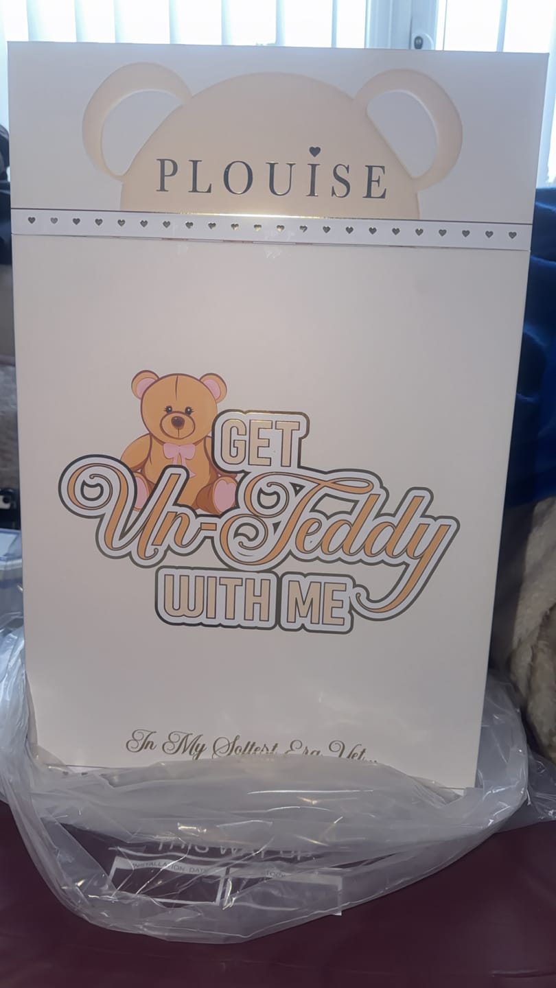 Customer photo review of Hair To The Throne Teddy Edition Haircare Set