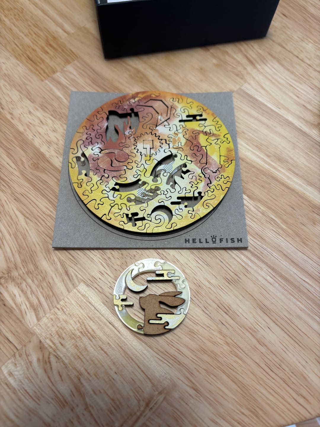 Customer photo review of 宇宙の破片 MOON 月と専用フレームセット【1月入庫分予約】
