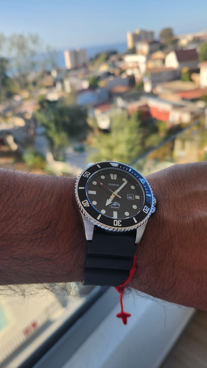 Customer photo review of Reloj Casio Submariner Marlin Duro MDV106-1AV Negro Buceo