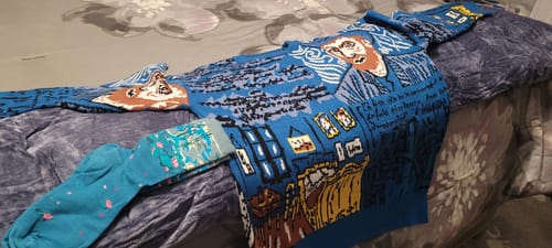 Customer photo review of ART X  SOCKS