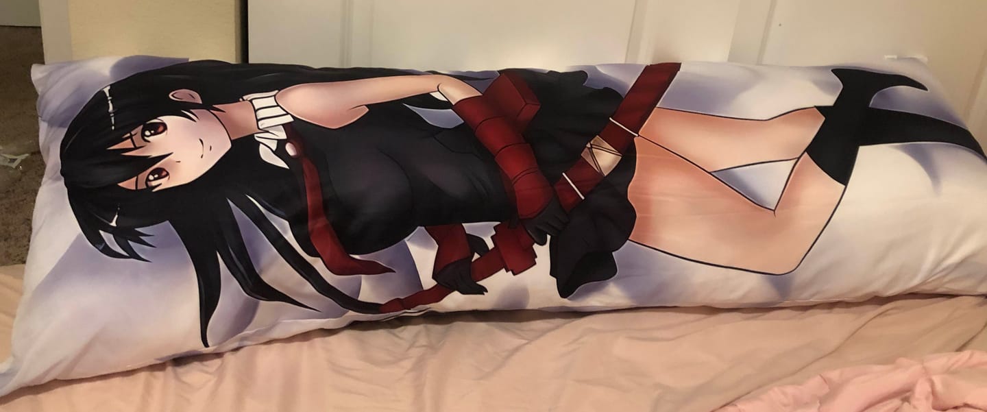 Customer photo review of Akame Body Pillow   Akame Uniforme