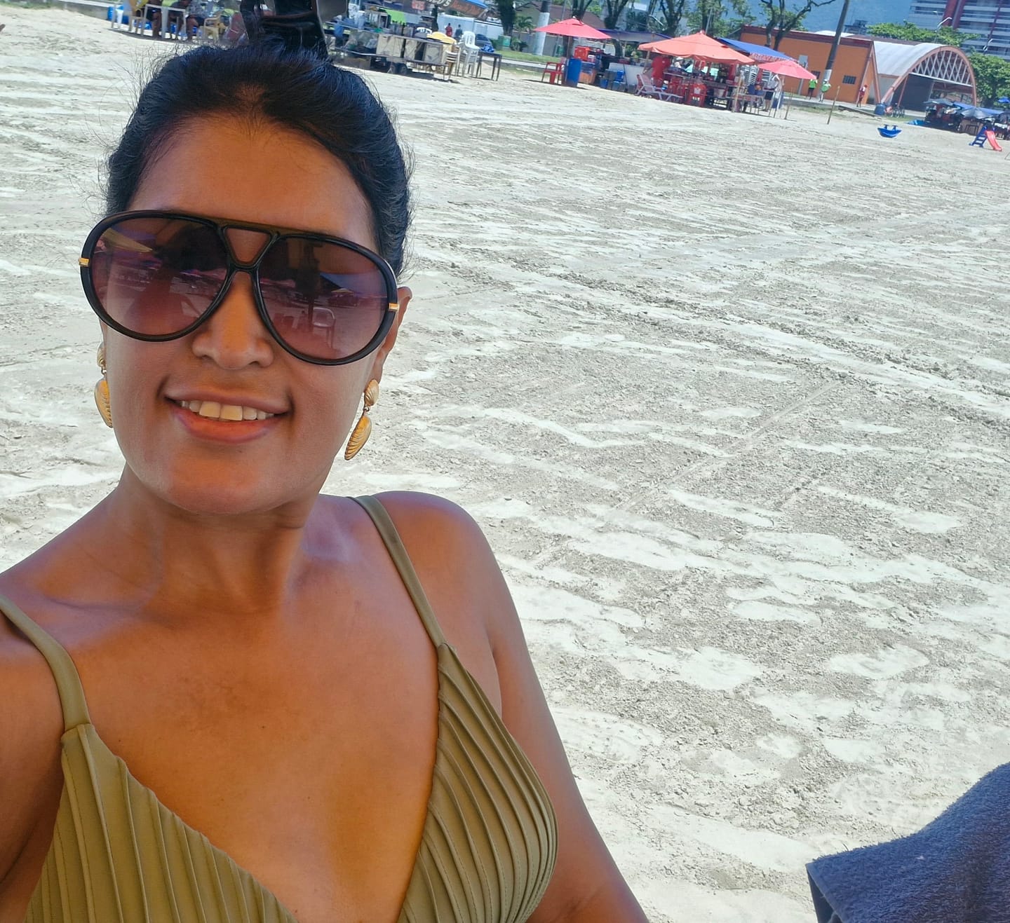 Customer photo review of Óculos Veneza