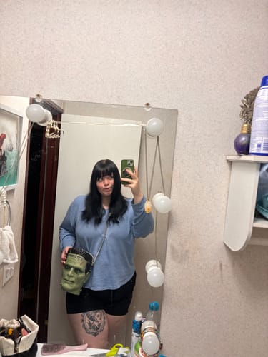 Customer photo review of PRE-ORDER - Universal Monsters: Frankenstein Monster Crossbody Bag