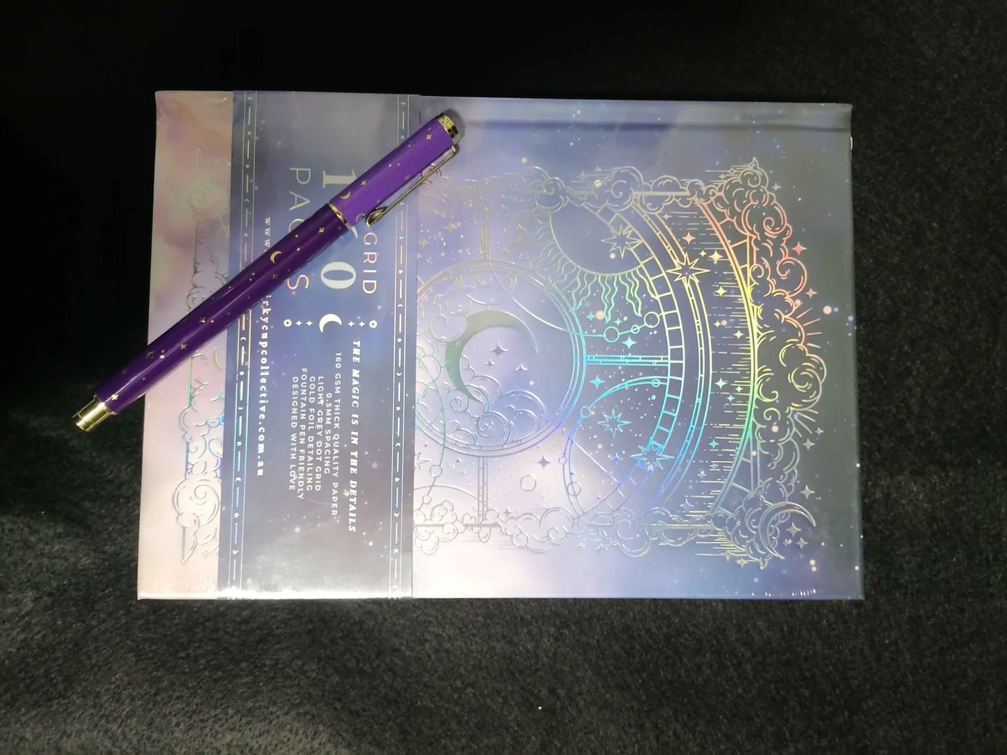 Customer photo review of Otherworldly Journal Blue